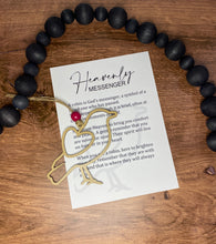 Load image into Gallery viewer, Heavenly Messenger ROBIN Ornament, Robin Ornament, In Memory Ornament, Memorial Car Charm, Grieving Gift