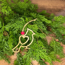 Load image into Gallery viewer, Heavenly Messenger CARDINAL Ornament, Cardinal Ornament, In Memory Ornament, Memorial Car Charm, Grieving Gift