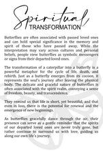 Load image into Gallery viewer, Spiritual Transformation Butterfly Ornament, Memorial Gift, Tree Ornament, Car Charm