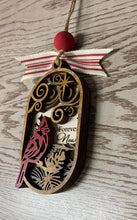 Load image into Gallery viewer, Always near cardinal memorial ornament, remembrance, loved one memory gift