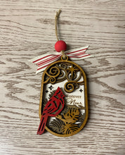 Load image into Gallery viewer, Always near cardinal memorial ornament, remembrance, loved one memory gift