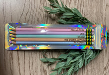 Load image into Gallery viewer, Name pencils, affirmation pencils, back to school pencils, personalized pencils