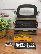 Load image into Gallery viewer, Hello Fall Insert for Interchangeable 12 Inch Vintage Truck (Base Sold Separately)
