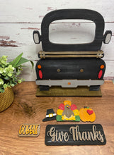 Load image into Gallery viewer, Thanksgiving Give Thanks Insert for Interchangeable 12 Inch Vintage Truck (Base Sold Separately)
