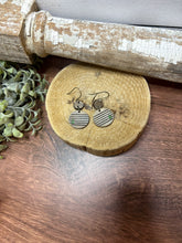 Load image into Gallery viewer, Striped Tree Earring