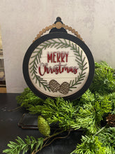 Load image into Gallery viewer, Tabletop Interchangeable Stand Seasonal Inserts Only, Hello Fall, Merry Christmas, Farmhouse, Fall Decor, Christmas Decor, Seasonal Decor