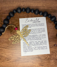 Load image into Gallery viewer, The Enchanted Dragonfly Ornament, Harmony and Balance Gift, Tree Ornament, Car Charm