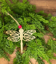 Load image into Gallery viewer, The Enchanted Dragonfly Ornament, Harmony and Balance Gift, Tree Ornament, Car Charm