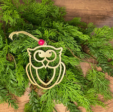Load image into Gallery viewer, Wise Educator Owl Ornament, Teacher Gift, Tree Ornament, Car Charm