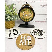 Load image into Gallery viewer, Tabletop Interchangeable Stand, Home, Farmhouse, Military, Seasonal Decor