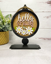 Load image into Gallery viewer, Tabletop Interchangeable Stand Seasonal Inserts Only, Home, Farmhouse, Military, Seasonal Decor