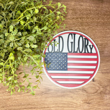 Load image into Gallery viewer, Tabletop Interchangeable Stand Seasonal Inserts Only, Home, Farmhouse, Military, Seasonal Decor