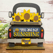 Load image into Gallery viewer, Sunflower Insert for Interchangeable 12 Inch Vintage Truck (Base Sold Separately)
