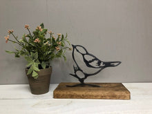 Load image into Gallery viewer, Farmhouse Decor - Songbird - Bird - Metal Decor - Shelf Sitter