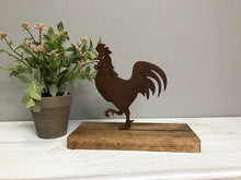 Load image into Gallery viewer, Farmhouse Decor - Hen - Chicken - Metal Decor - Shelf Sitter