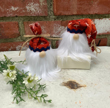 Load image into Gallery viewer, Mini Gnome - Tiered Tray Decor - Gnome - Patriotic Decor