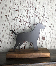 Load image into Gallery viewer, Lab - Dog - Metal Decor - Shelf Sitter
