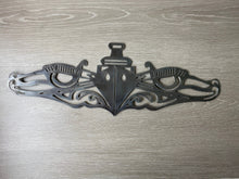 Load image into Gallery viewer, Navy Surface Warfare Emblem - Military - Metal Decor