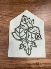 Load image into Gallery viewer, Leaf outline fall tiered tray sign, fall sign, tiered tray decor
