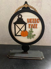 Load image into Gallery viewer, Tabletop Interchangeable Stand Seasonal Inserts Only, Hello Fall, Merry Christmas, Farmhouse, Fall Decor, Christmas Decor, Seasonal Decor