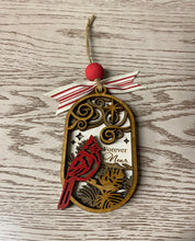 Load image into Gallery viewer, Always near cardinal memorial ornament, remembrance, light bed one memory gift