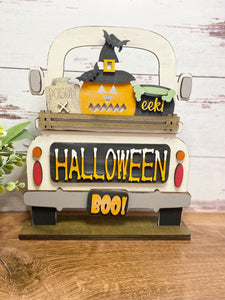 Halloween Insert for Interchangeable 12 Inch Vintage Truck (Base Sold Separately)