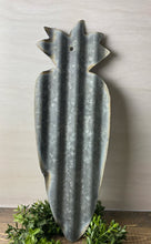 Load image into Gallery viewer, 16 Inch Corrugated metal carrot - spring decor - Easter decor