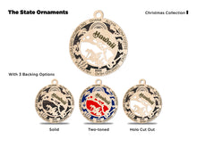 Load image into Gallery viewer, State Ornament - Wood USA Ornament - Christmas Ornament - Hawaii Ornament
