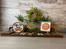 Load image into Gallery viewer, Easter Bunny Tiered Tray set - Spring decor - Easter Bunny Decor - tiered tray decor