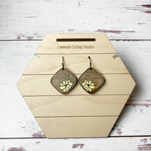 Load image into Gallery viewer, Floral Quad Drop Earrings