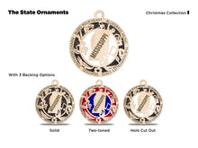 Load image into Gallery viewer, State Ornament - Wood USA Ornament - Christmas Ornament - Mississippi Ornament