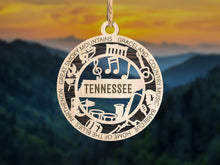 Load image into Gallery viewer, State Ornament - Wood USA Ornament - Christmas Ornament - Tennessee Ornament
