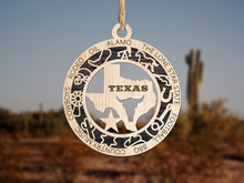 Load image into Gallery viewer, State Ornament - Wood USA Ornament - Christmas Ornament - Texas Ornament