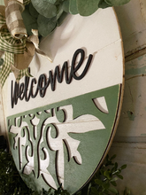 Load image into Gallery viewer, 3D Welcome door hanger - 18” door hanger - Everyday Door Hanger - Farmhouse Decor