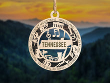 Load image into Gallery viewer, State Ornament - Wood USA Ornament - Christmas Ornament - Tennessee Ornament