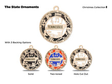 Load image into Gallery viewer, State Ornament - Wood USA Ornament - Christmas Ornament - Tennessee Ornament