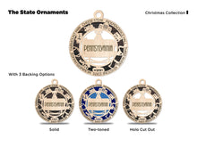 Load image into Gallery viewer, State Ornament - Wood USA Ornament - Christmas Ornament - Pennsylvania Ornament
