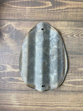 Load image into Gallery viewer, 6 Inch Mini - Corrugated metal Easter Egg - holiday decor - Easter - Spring decor