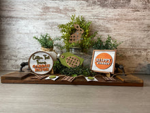 Load image into Gallery viewer, Easter Bunny Tiered Tray set - Spring decor - Easter Bunny Decor - tiered tray decor