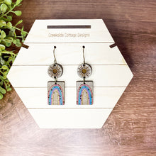 Load image into Gallery viewer, Boho Rainbow Drop Earrings