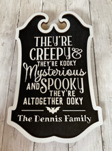 Load image into Gallery viewer, Personalized Halloween Sign
