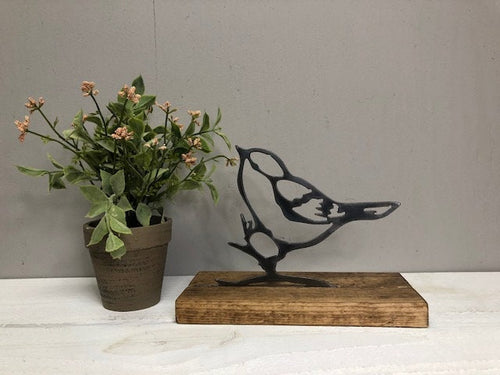 Farmhouse Decor - Songbird - Bird - Metal Decor - Shelf Sitter