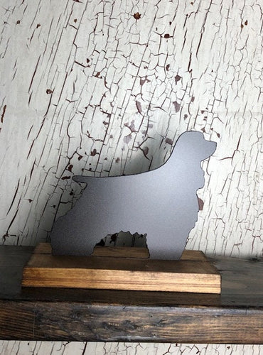 Cocker Spaniel - Dog - Metal Decor - Shelf Sitter