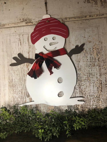 Metal Snowman (16