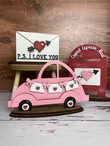 Standing Valentine Love Letter Trio - Valentine Decor - Tiered Tray Decor